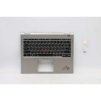 Lenovo 5M11B59898 Palmrest Top Case con tastiera, Russo, WWAN