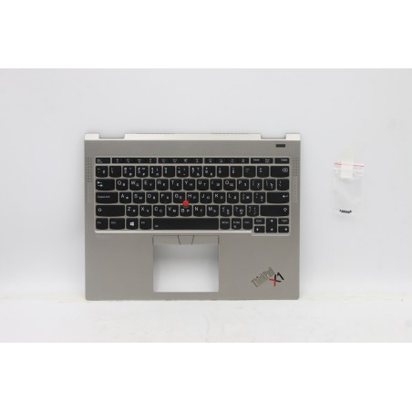 Lenovo 5M11B59898 Palmrest Top Case con tastiera, Russo, WWAN