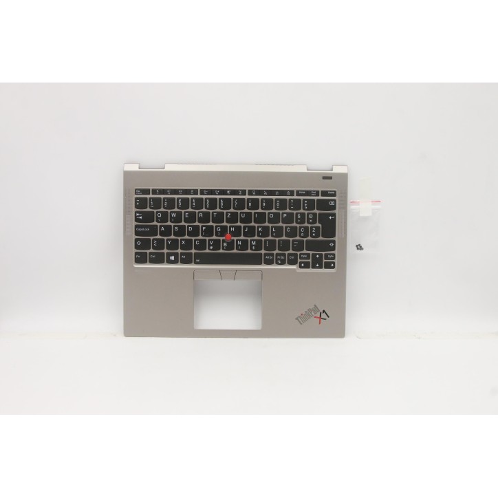 Lenovo 5M11B59899 Palmrest Top Case con tastiera, Sloveno, titanio, WWAN