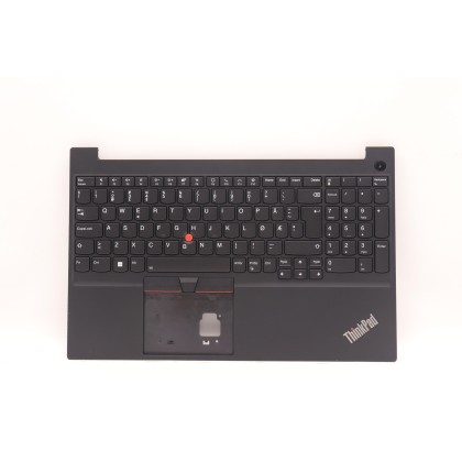 Lenovo 5M11C43578 Palmrest Top Case con tastiera, Norvegese, nero, Retroilluminazione