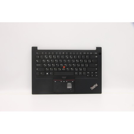 Lenovo 5M11C44253 Palmrest Top Case con tastiera, Russo, nero