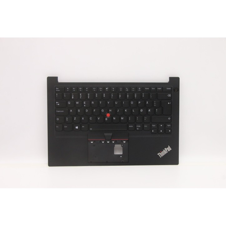 Lenovo 5M11C47429 Palmrest Top Case con tastiera, Norvegese, nero, Retroilluminazione
