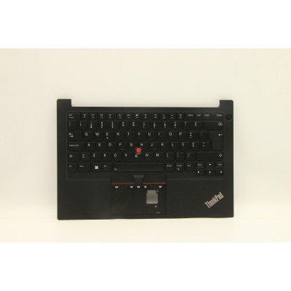 Lenovo 5M11C47432 Palmrest Top Case con tastiera, Portoghese, Nero, Retroilluminazione