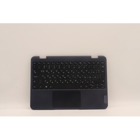Lenovo 5M11C85704 Palmrest Top Case con tastiera, Bulgaro, nero, senza WWAN, UK