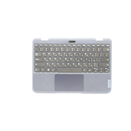 Lenovo 5M11C86088 Palmrest Top Case con tastiera, Ebraico, Nero, Senza WWAN