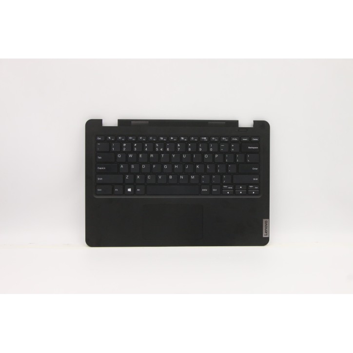 Lenovo 5M11C86283 Palmrest Top Case con tastiera, Inglese (Stati Uniti/Europa), Nero
