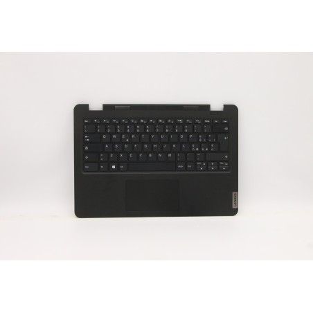 Lenovo 5M11C86311 Palmrest Top Case con tastiera, Italiano, Nero