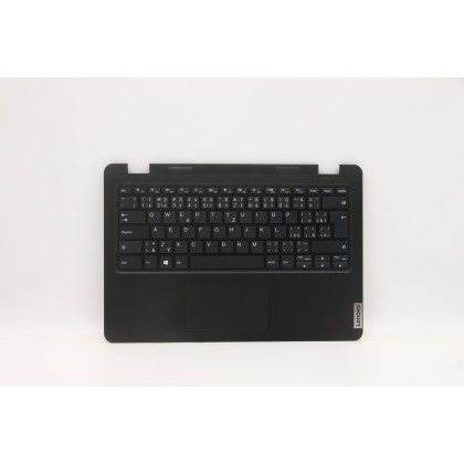 Lenovo 5M11C87684 Palmrest Top Case con tastiera, Ceco/Slovacco, nero, UK