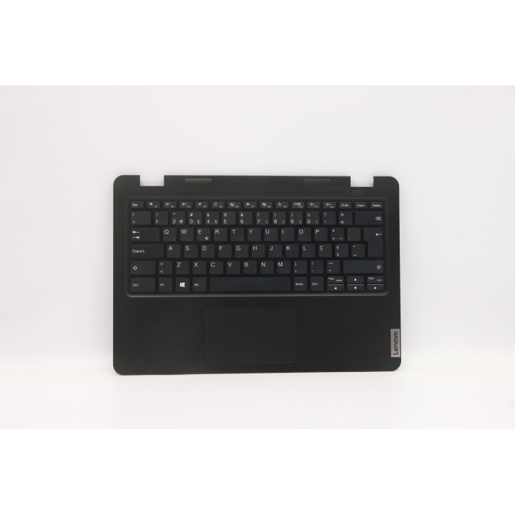 Lenovo 5M11C87703 Palmrest Top Case con tastiera, Portoghese, nero