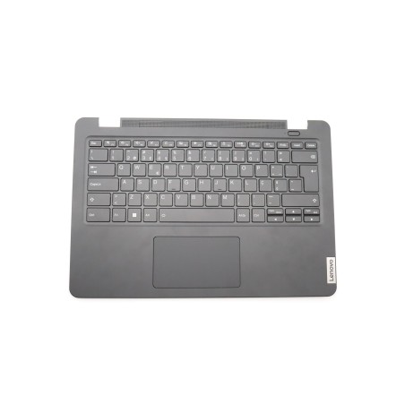 Lenovo 5M11C88809 Palmrest Top Case con tastiera, Portoghese, nero, Retroilluminazione