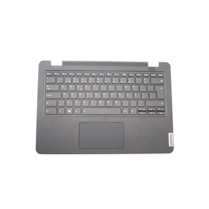 Lenovo 5M11C88809 Palmrest Top Case con tastiera, Portoghese, nero, Retroilluminazione