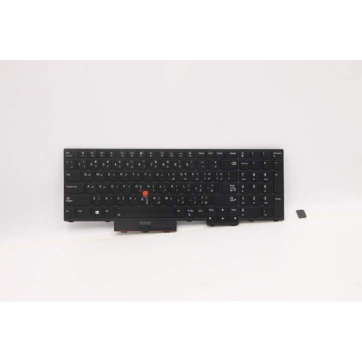 Lenovo 5M11C88846 Tastiera interna, Arabo, Nero, Retroilluminazione