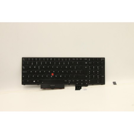 Lenovo 5M11C88882 Tastiera interna, Portoghese, nero, Retroilluminazione