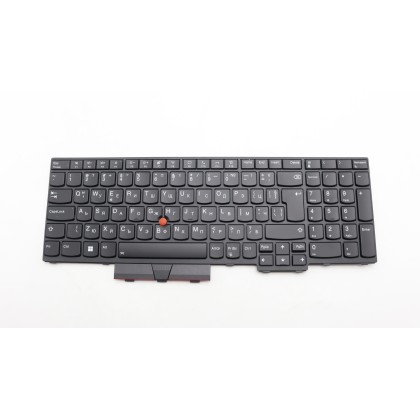 Lenovo 5M11C88909 Tastiera interna, Bulgaro, nero, Retroilluminazione