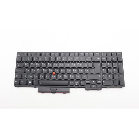 Lenovo 5M11C88909 Tastiera interna, Bulgaro, nero, Retroilluminazione