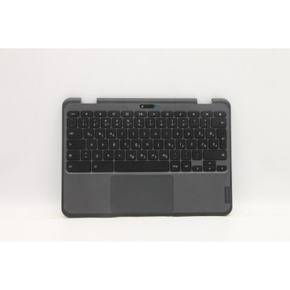 Lenovo 5M11C88948 Palmrest Top Case con tastiera, Sloveno, nero