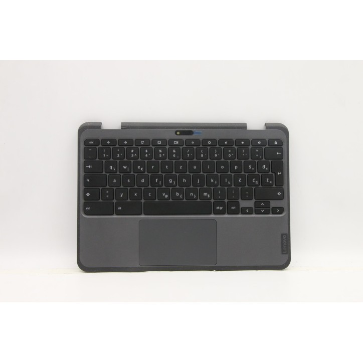 Lenovo 5M11C88948 Palmrest Top Case con tastiera, Sloveno, nero