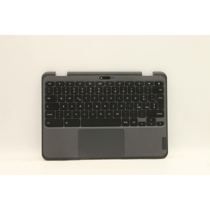 Lenovo 5M11C88992 Palmrest Top Case con tastiera, Italiano, nero