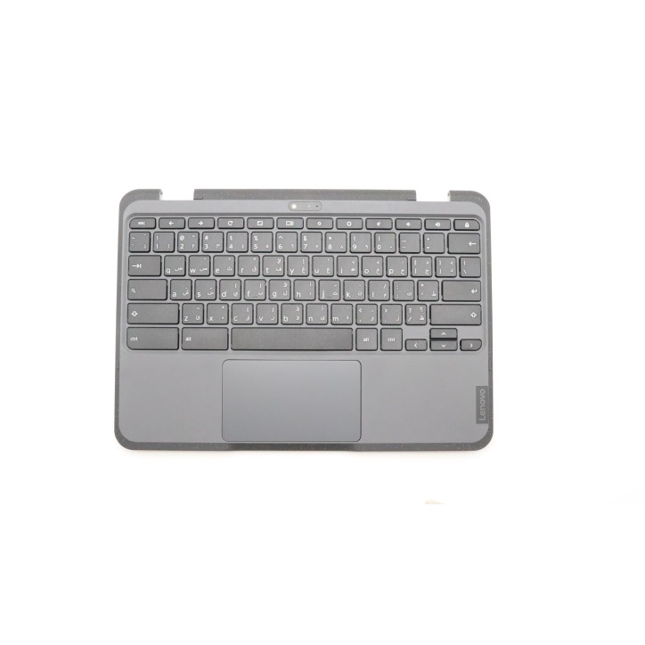 Lenovo 5M11C89091 Palmrest Top Case con tastiera, Arabo, nero, WWAN, US