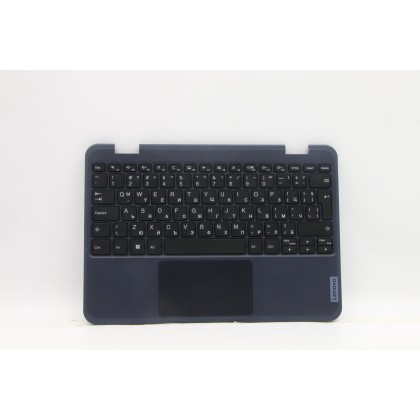 Lenovo 5M11C94641 Palmrest Top Case con tastiera, Bulgaro, nero, Senza WWAN, Senza WLAN, UK