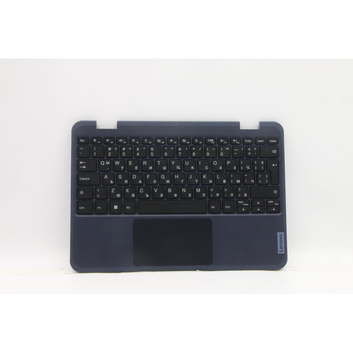 Lenovo 5M11C94641 Palmrest Top Case con tastiera, Bulgaro, nero, Senza WWAN, Senza WLAN, UK