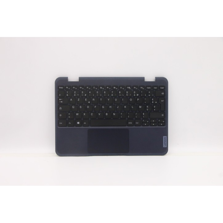 Lenovo 5M11C94698 Palmrest Top Case con tastiera, Francese, Nero, Senza WWAN