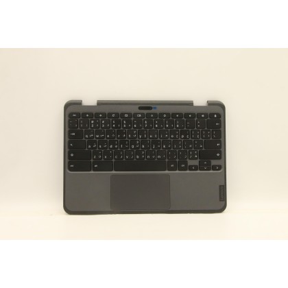 Lenovo 5M11C94723 Palmrest Top Case con tastiera, Arabo, Senza retroilluminazione, Touchpad, US