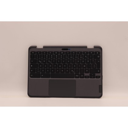 Lenovo 5M11C94818 Palmrest Top Case con tastiera, Islandese, Senza_retroilluminazione, Touchpad
