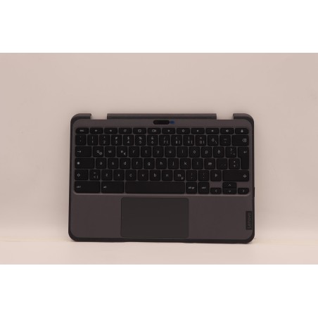 Lenovo 5M11C94818 Palmrest Top Case con tastiera, Islandese, Senza_retroilluminazione, Touchpad