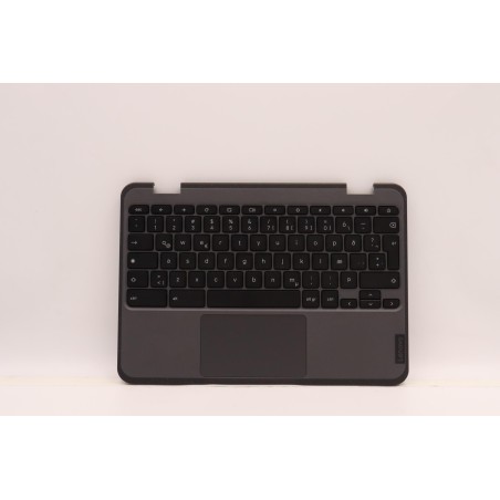Lenovo 5M11C94821 C-Cover with keyboard, Icelandic, Non-Backlight, Touchpad, UK