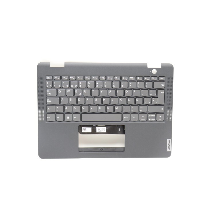 Lenovo 5M11F25663 Palmrest Top Case con tastiera, Spagnolo, Nero, WLAN
