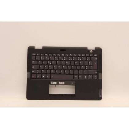 Lenovo 5M11F26574 Palmrest Top Case con tastiera, Francese, Nero, Retroilluminazione, WWAN