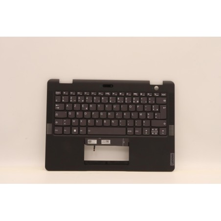 Lenovo 5M11F26574 Palmrest Top Case con tastiera, Francese, Nero, Retroilluminazione, WWAN