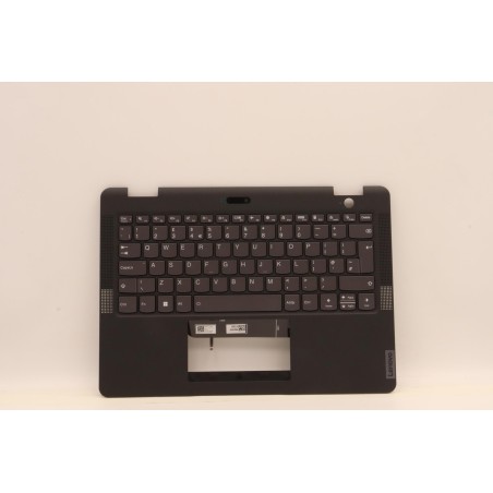 Lenovo 5M11F26594 Palmrest Top Case con tastiera, Inglese Regno Unito, Nero, Retroilluminazione, WWAN