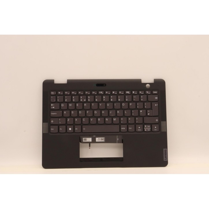 Lenovo 5M11F26594 Palmrest Top Case con tastiera, Inglese Regno Unito, Nero, Retroilluminazione, WWAN