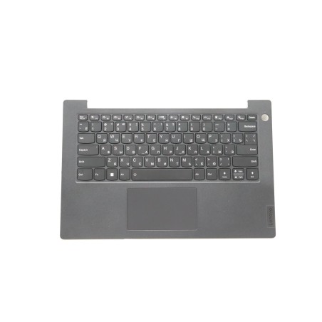Lenovo 5M11F26652 Palmrest Top Case con tastiera, Inglese (Stati Uniti), Nero, Retroilluminazione, Impronta digitale