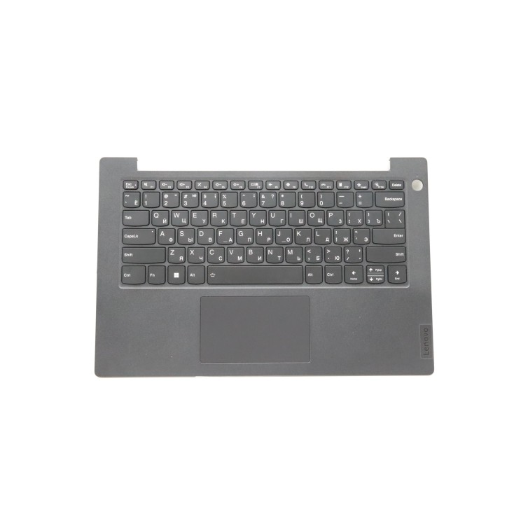 Lenovo 5M11F26652 Palmrest Top Case con tastiera, Inglese (Stati Uniti), Nero, Retroilluminazione, Impronta digitale