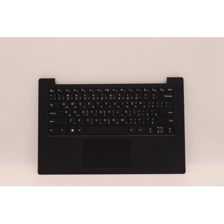 Lenovo 5M11G25685 Palmrest Top Case con tastiera, Arabo, nero, US