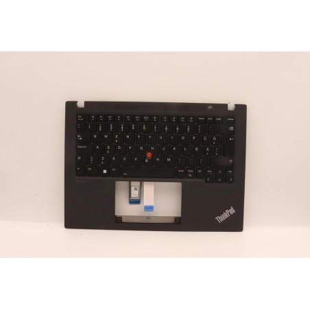 Lenovo 5M11H27347 Palmrest Top Case con tastiera, Estone, nero, Retroilluminazione