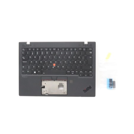 Lenovo 5M11H41724 Palmrest Top Case con tastiera, Danese, WLAN, UK