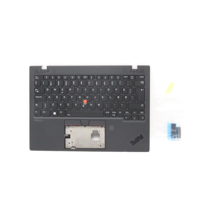 Lenovo 5M11H41724 Palmrest Top Case con tastiera, Danese, WLAN, UK