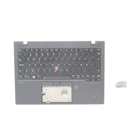 Lenovo 5M11H41761 Palmrest Top Case con tastiera, Norvegese, WLAN