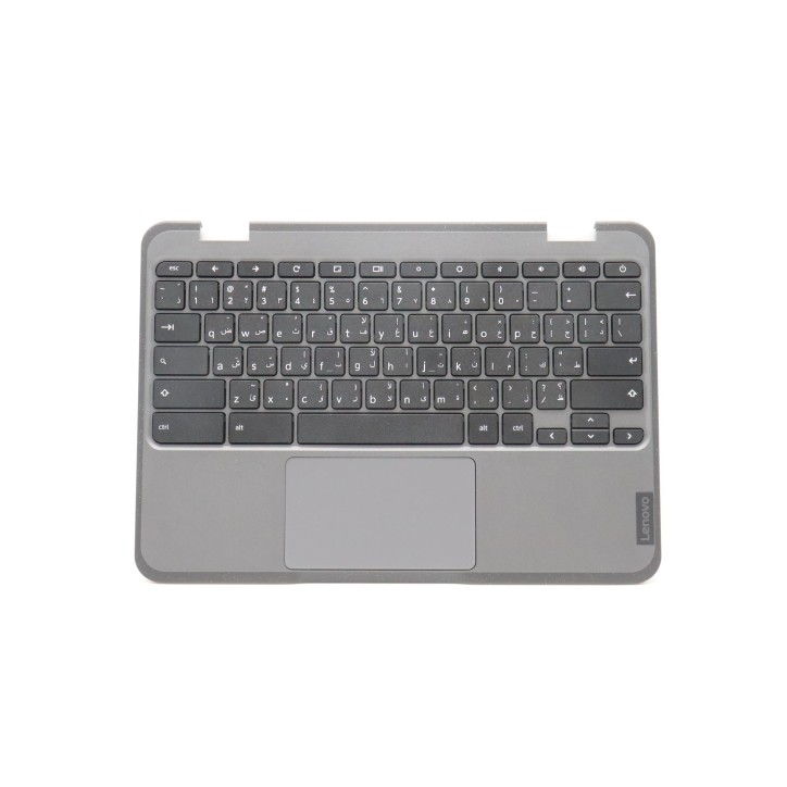 Lenovo 5M11H52582 Palmrest Top Case con tastiera, Arabo, nero, US