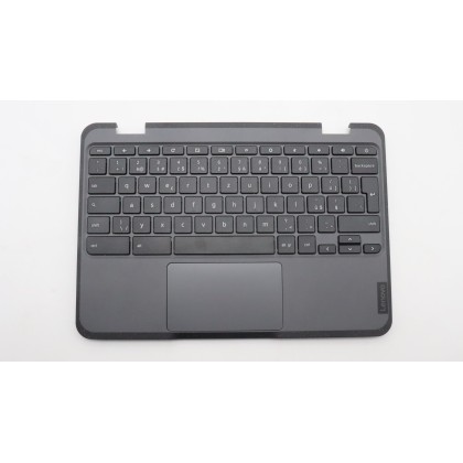 Lenovo 5M11H52641 Palmrest Top Case con tastiera, Ceco, nero, UK