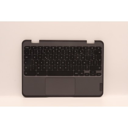 Lenovo 5M11H52661 Palmrest Top Case con tastiera, Francese, nero