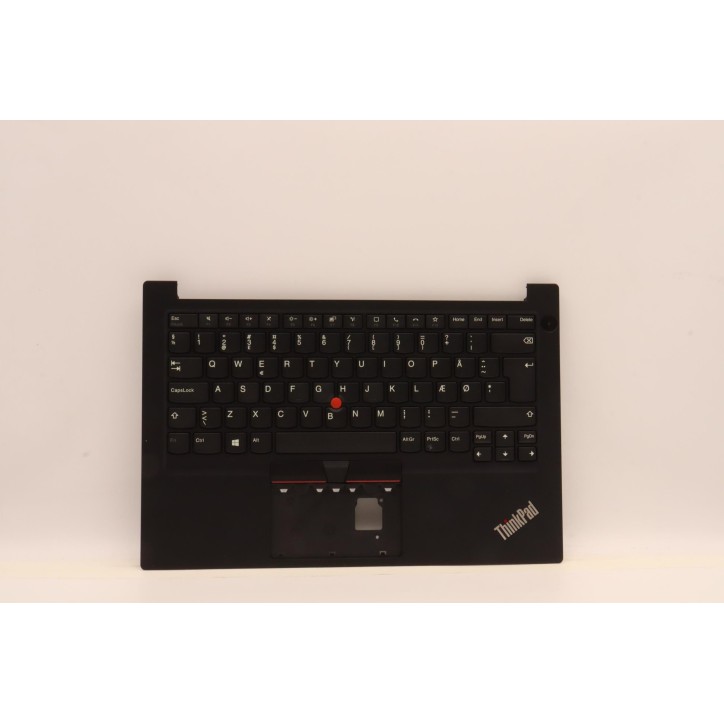 Lenovo 5M11H58716 Palmrest Top Case con tastiera, Danese, nero, UK