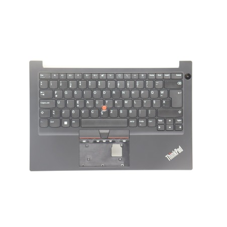 Lenovo 5M11H58805 Palmrest Top Case con tastiera, Turco, nero