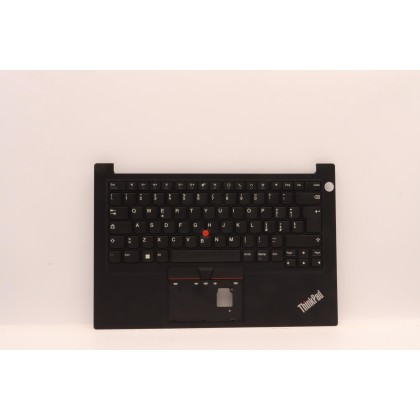 Lenovo 5M11H58842 Palmrest Top Case con tastiera, Italiano, Nero, Impronta digitale