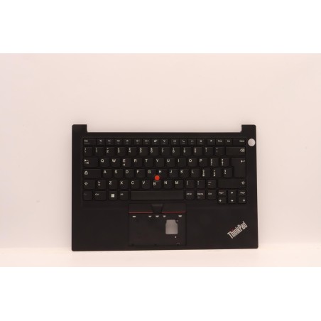 Lenovo 5M11H58842 Palmrest Top Case con tastiera, Italiano, Nero, Impronta digitale