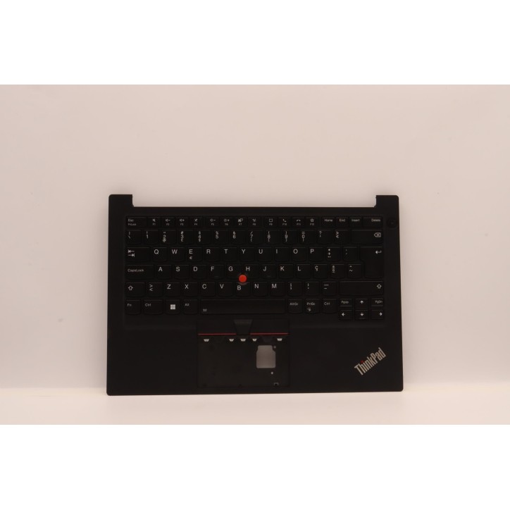 Lenovo 5M11H58953 Palmrest Top Case con tastiera, Portoghese, Nero, Retroilluminazione